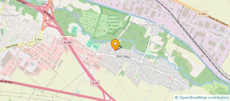 localisation de l'entreprise MONSIEUR LEO CHEVALIER  TAISSY