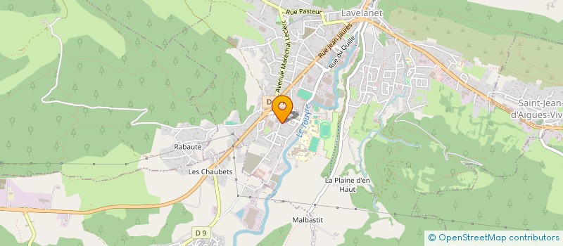 localisation de l'entreprise MONSIEUR LEO CHEVREUIL à LAVELANET