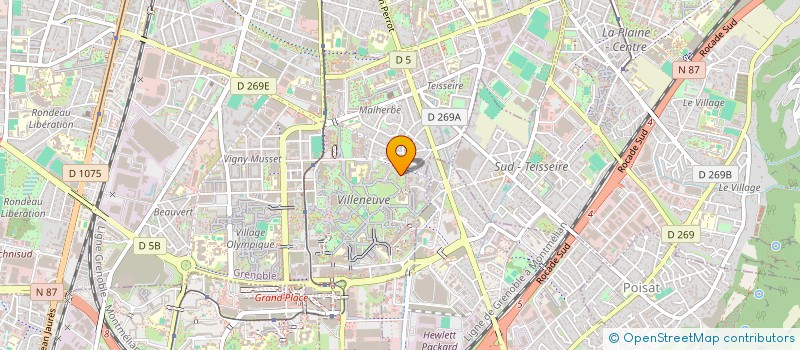 localisation de l'entreprise MONSIEUR LEO CHILDERIC à GRENOBLE