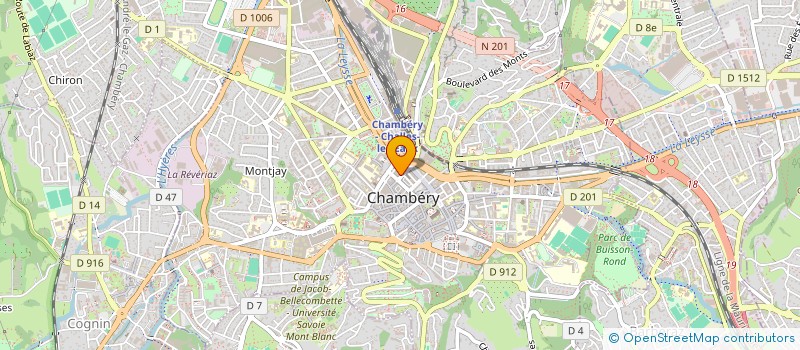localisation de l'entreprise MONSIEUR LEO CHIOLA à CHAMBERY