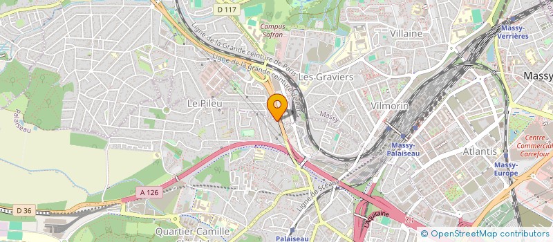 localisation de l'entreprise MONSIEUR LEO CHOUEIKANI à PALAISEAU