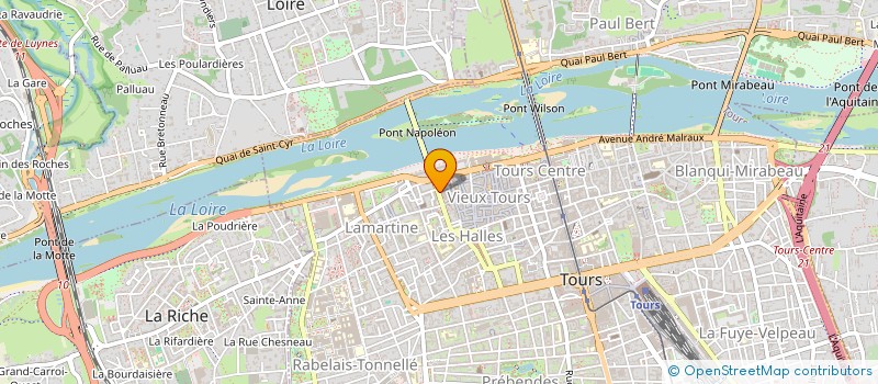 localisation de l'entreprise MONSIEUR LEO CHUPIN  TOURS