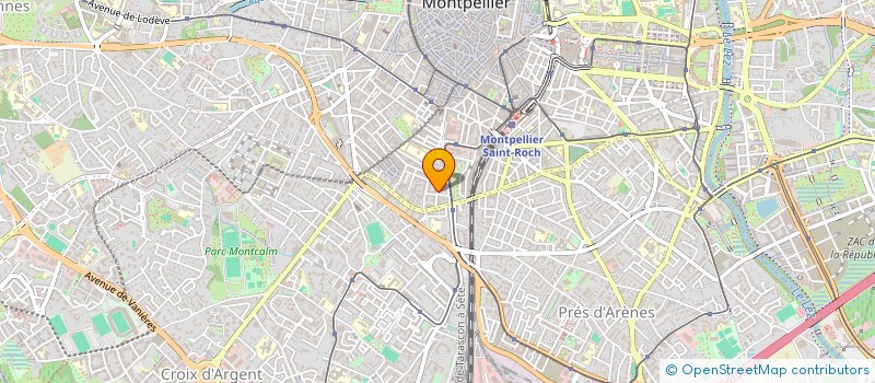localisation de l'entreprise MONSIEUR LEO CILAS à MONTPELLIER