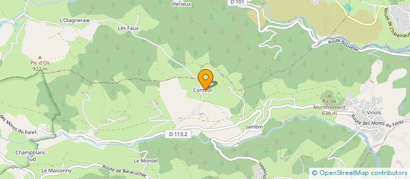 localisation de l'entreprise MONSIEUR LEO CLAVELLOUX  BARD