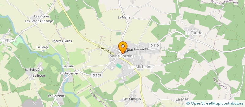 localisation de l'entreprise MONSIEUR LEO CLEMENT à SAINT-SORNIN