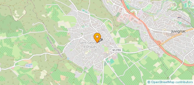 localisation de l'entreprise MONSIEUR LEO COLY  SAINT-GEORGES-D'ORQUES