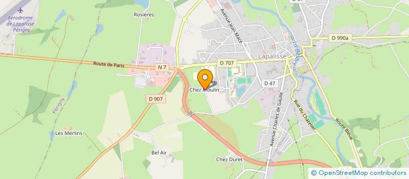 localisation de l'entreprise MONSIEUR LEO CONSIGLIATO  LE BREUIL