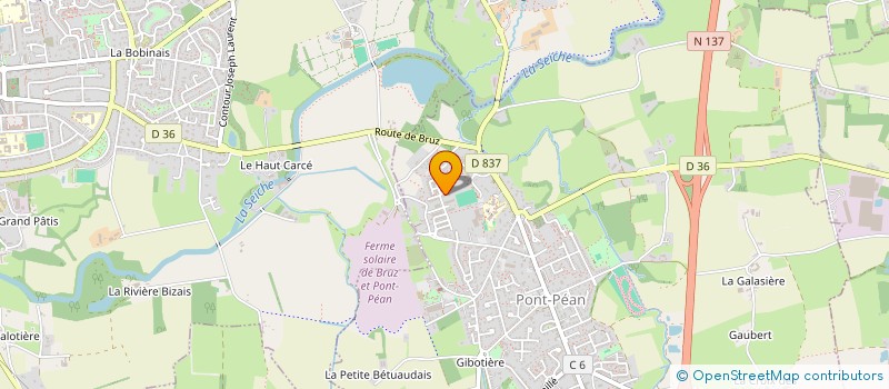 localisation de l'entreprise MONSIEUR LEO CORBE  PONT-PEAN