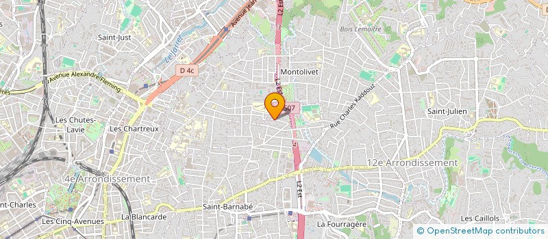 localisation de l'entreprise MONSIEUR LEO COSTA à MARSEILLE