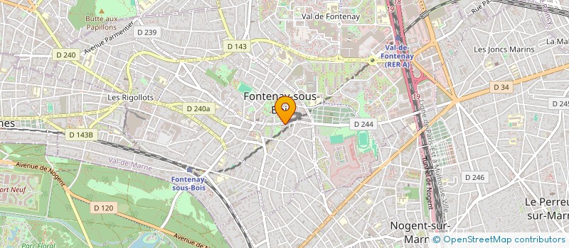 localisation de l'entreprise MONSIEUR LEO COTTENCIN à MONTREUIL