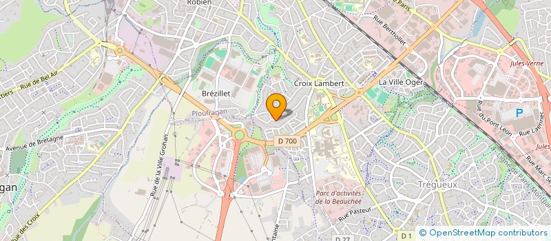 localisation de l'entreprise MONSIEUR LEO COULON à SAINT-BRIEUC