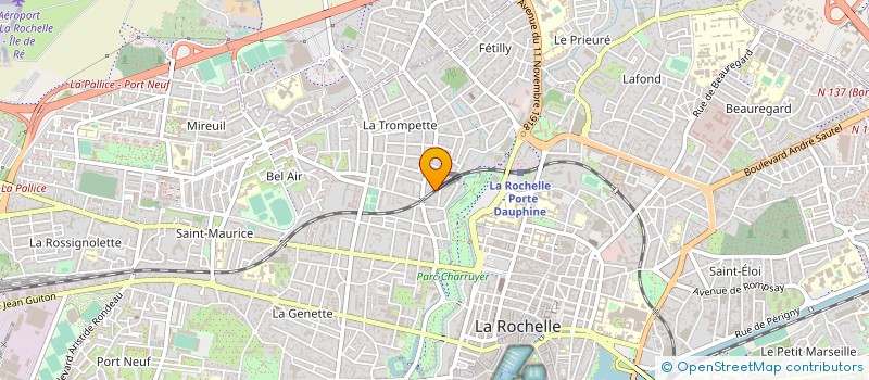 localisation de l'entreprise MONSIEUR LEO COULONGEAT  LA ROCHELLE