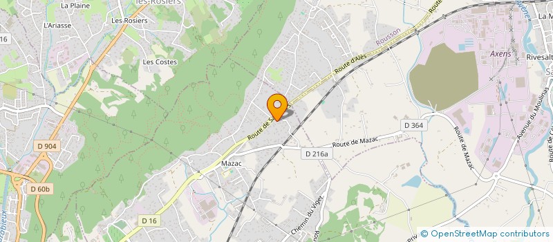 localisation de l'entreprise MONSIEUR LEO CRAMOIX  SAINT-PRIVAT-DES-VIEUX