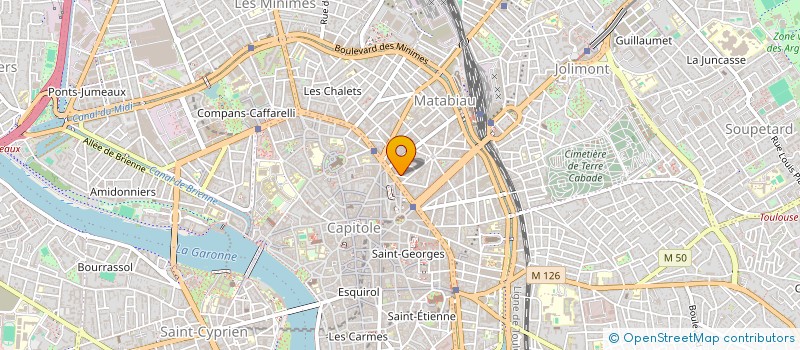 localisation de l'entreprise MONSIEUR LEO CROTET à TOULOUSE