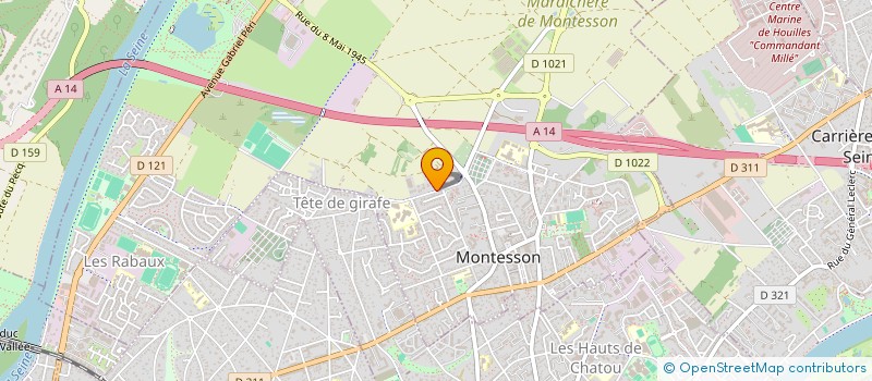 localisation de l'entreprise MONSIEUR LEO DA COSTA FARIA à MONTESSON