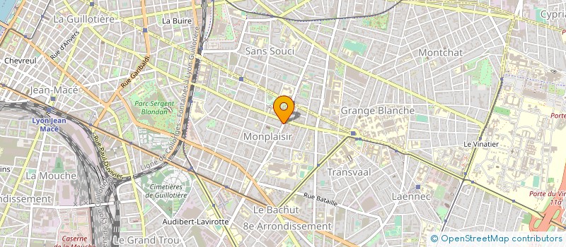 localisation de l'entreprise MONSIEUR LEO DARVIER  LYON