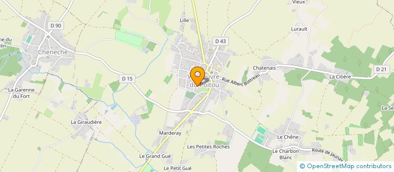 localisation de l'entreprise MONSIEUR LEO DE JESUS ESTEVES  SAINT-MARTIN-LA-PALLU