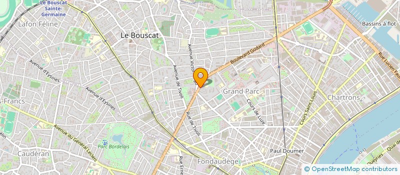 localisation de l'entreprise MONSIEUR LEO DELAN  BORDEAUX