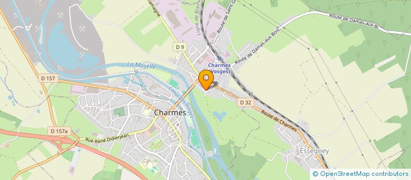 localisation de l'entreprise MONSIEUR LEO DELETREZ  CHARMES