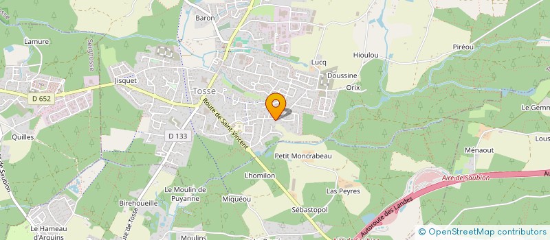 localisation de l'entreprise MONSIEUR LEO DENOUAL  TOSSE