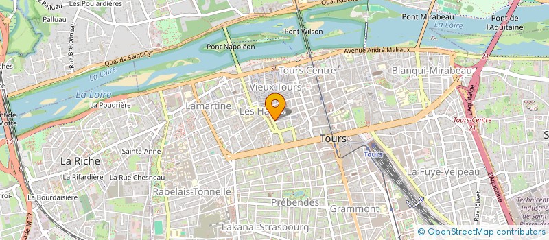 localisation de l'entreprise MONSIEUR LEO DESIGAUX  TOURS