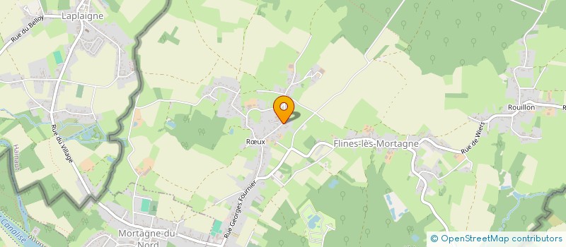 localisation de l'entreprise MONSIEUR LEO DEWEER  FLINES-LES-MORTAGNE