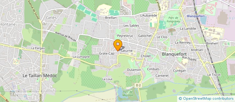 localisation de l'entreprise MONSIEUR LEO DOS SANTOS à BLANQUEFORT