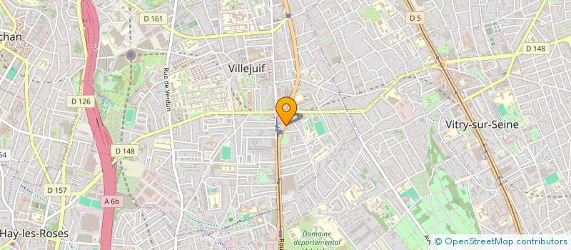 localisation de l'entreprise MONSIEUR LEO DOUBROFF  VILLEJUIF