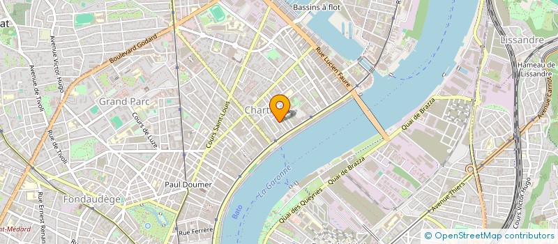 localisation de l'entreprise MONSIEUR LEO DUPUY  BORDEAUX