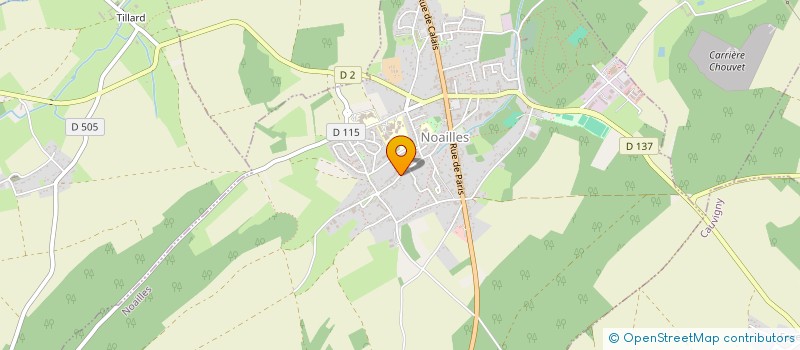 localisation de l'entreprise MONSIEUR LEO ELIA  NOAILLES