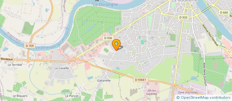 localisation de l'entreprise MONSIEUR LEO ESPINASSE à BERGERAC