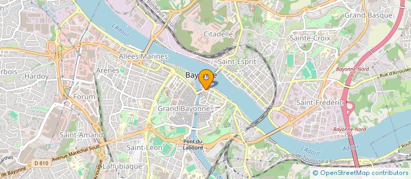 localisation de l'entreprise MONSIEUR LEO ETCHEVESTE à BAYONNE