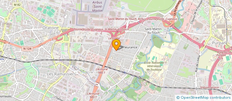 localisation de l'entreprise MONSIEUR LEO FAYARD à TOULOUSE