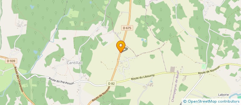 localisation de l'entreprise MONSIEUR LEO FAYAT  BRANTOME EN PERIGORD