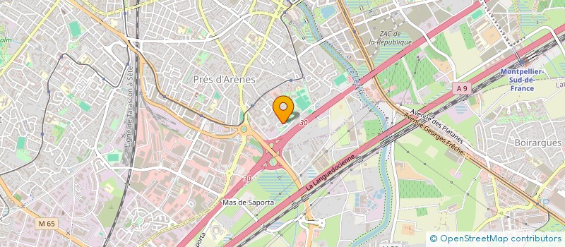 localisation de l'entreprise MONSIEUR LEO FEIGE à MONTPELLIER