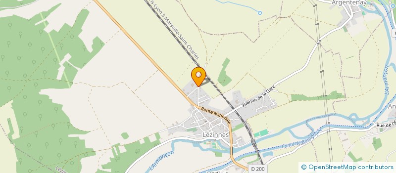 localisation de l'entreprise MONSIEUR LEO FERCOQ  LEZINNES