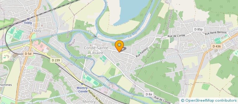 localisation de l'entreprise MONSIEUR LEO FERNANDEZ  CONDE-SAINTE-LIBIAIRE