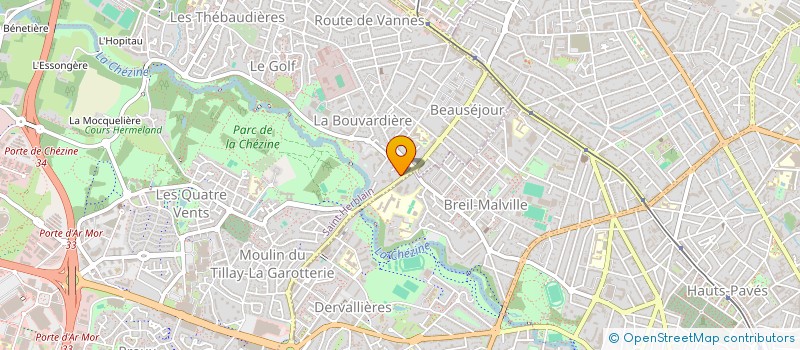 localisation de l'entreprise MONSIEUR LEO FERRAND à NANTES