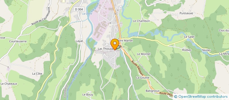 localisation de l'entreprise MONSIEUR LEO FETU à COURPIERE