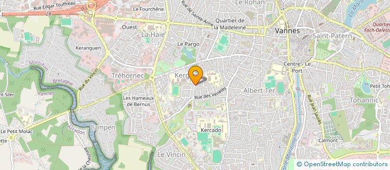 localisation de l'entreprise MONSIEUR LEO FINJEAN à VANNES