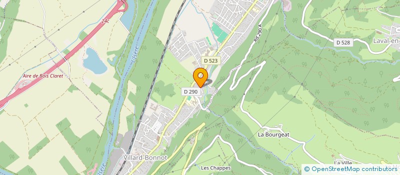 localisation de l'entreprise MONSIEUR LEO FLORES  VILLARD-BONNOT