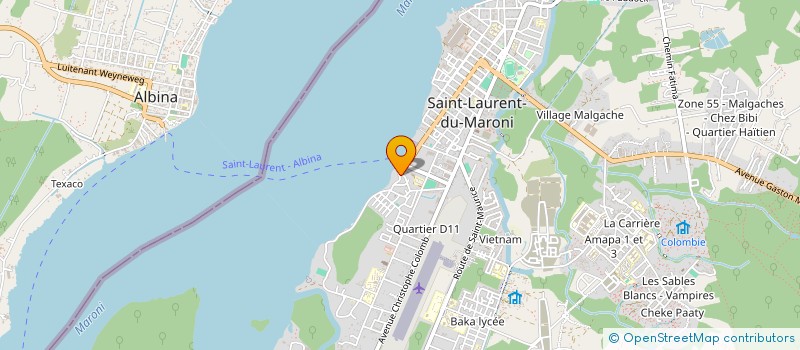 localisation de l'entreprise MONSIEUR LEO FOUE à SAINT-LAURENT-DU-MARONI