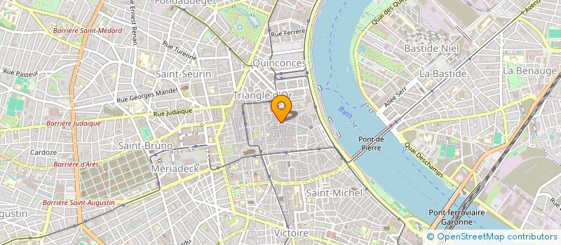 localisation de l'entreprise MONSIEUR LEO FOURNIER  BORDEAUX