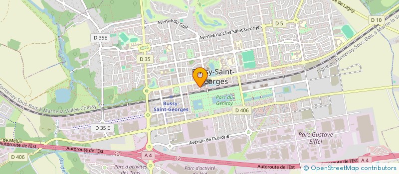 localisation de l'entreprise MONSIEUR LEO FRANCIS à BUSSY-SAINT-GEORGES