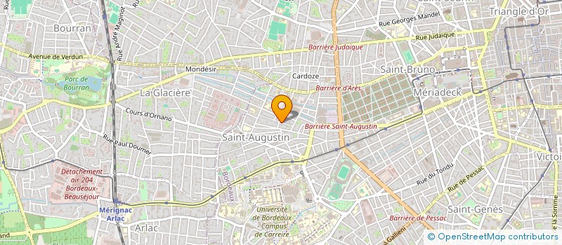 localisation de l'entreprise MONSIEUR LEO FRATI  BORDEAUX