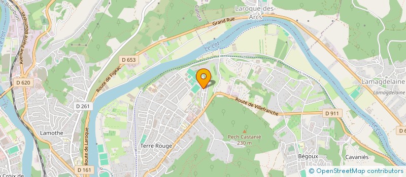 localisation de l'entreprise MONSIEUR LEO FRAY  CAHORS