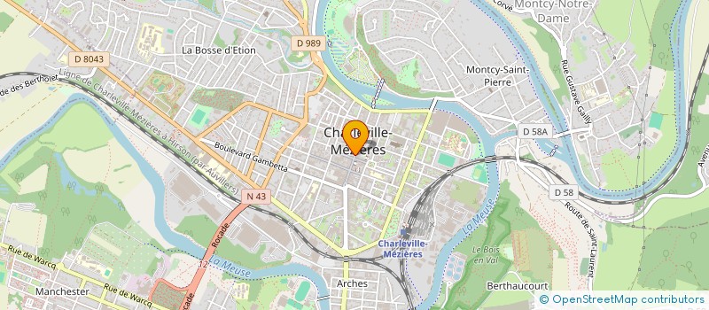 localisation de l'entreprise MONSIEUR LEO FREITAG à CHARLEVILLE-MEZIERES