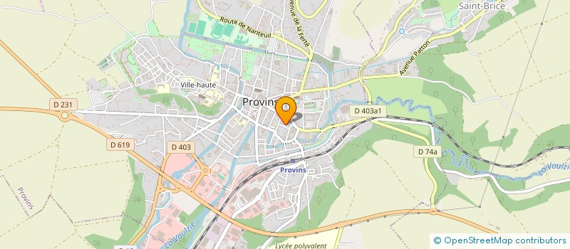 localisation de l'entreprise MONSIEUR LEO FUCIEN  PROVINS