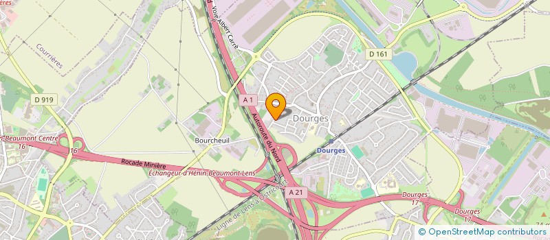 localisation de l'entreprise MONSIEUR LEO GALLET  DOURGES