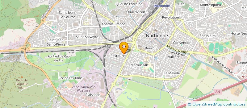 localisation de l'entreprise MONSIEUR LEO GANDON-NOEL  LEZIGNAN-CORBIERES